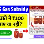 LPG Gas Subsidy